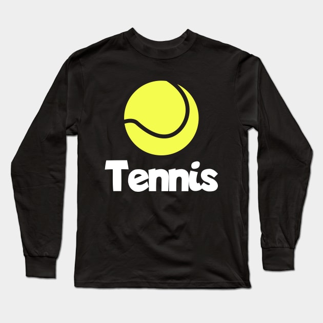 Tennis Long Sleeve T-Shirt by maxcode